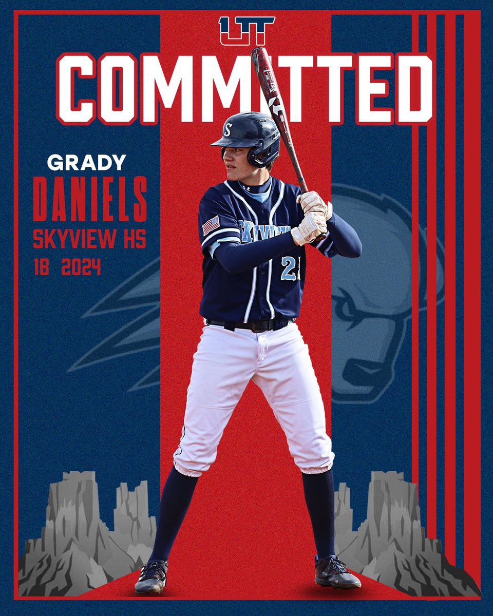 I am thrilled to announce that I have committed to play baseball at Utah Tech University!
I want to thank my family, friends, and coaches for their unwavering support and guidance throughout my journey. I would not be where I am today without them.
