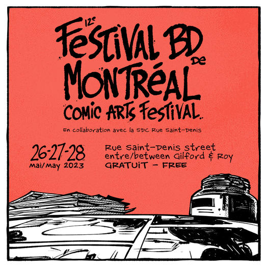 Indigofrancais's tweet photo. Le #FestivalBDdeMontréal commence demain! 🙌

Venez participer à une foule d’activités, explorer les expositions et rencontrer des bédéistes d’ici et d’ailleurs à travers une balade #BD de 1,2 kilomètre!

📆 26 au 28 mai
📍 Rue Saint-Denis entre les rues Gilford et Roy
📷 #FBDM https://t.co/FTug3yVjU7
