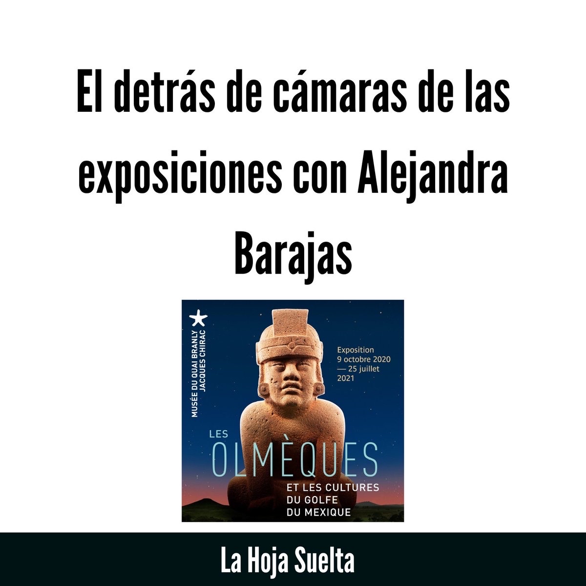 Platicamos  con <a href="/Barajitas/">Ale Barajas</a> sobre las acciones para hacer más sustentables las exposiciones en museos 

Spotify: open.spotify.com/episode/1Amp6U…

ApplePodcast: podcasts.apple.com/mx/podcast/el-…

AmazonMusic: music.amazon.com.mx/podcasts/6081c…

#CultivamosMemorias
