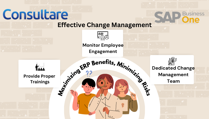 ConsultareSAP's tweet photo. 📚 New Blog Post Alert! Discover the keys to maximizing ERP benefits and minimizing risks through effective change management. 🔄📈 Learn more: https://t.co/IeM0MDGPV9 #ERP #ChangeManagement #BusinessTech https://t.co/d7zZcj68mO
