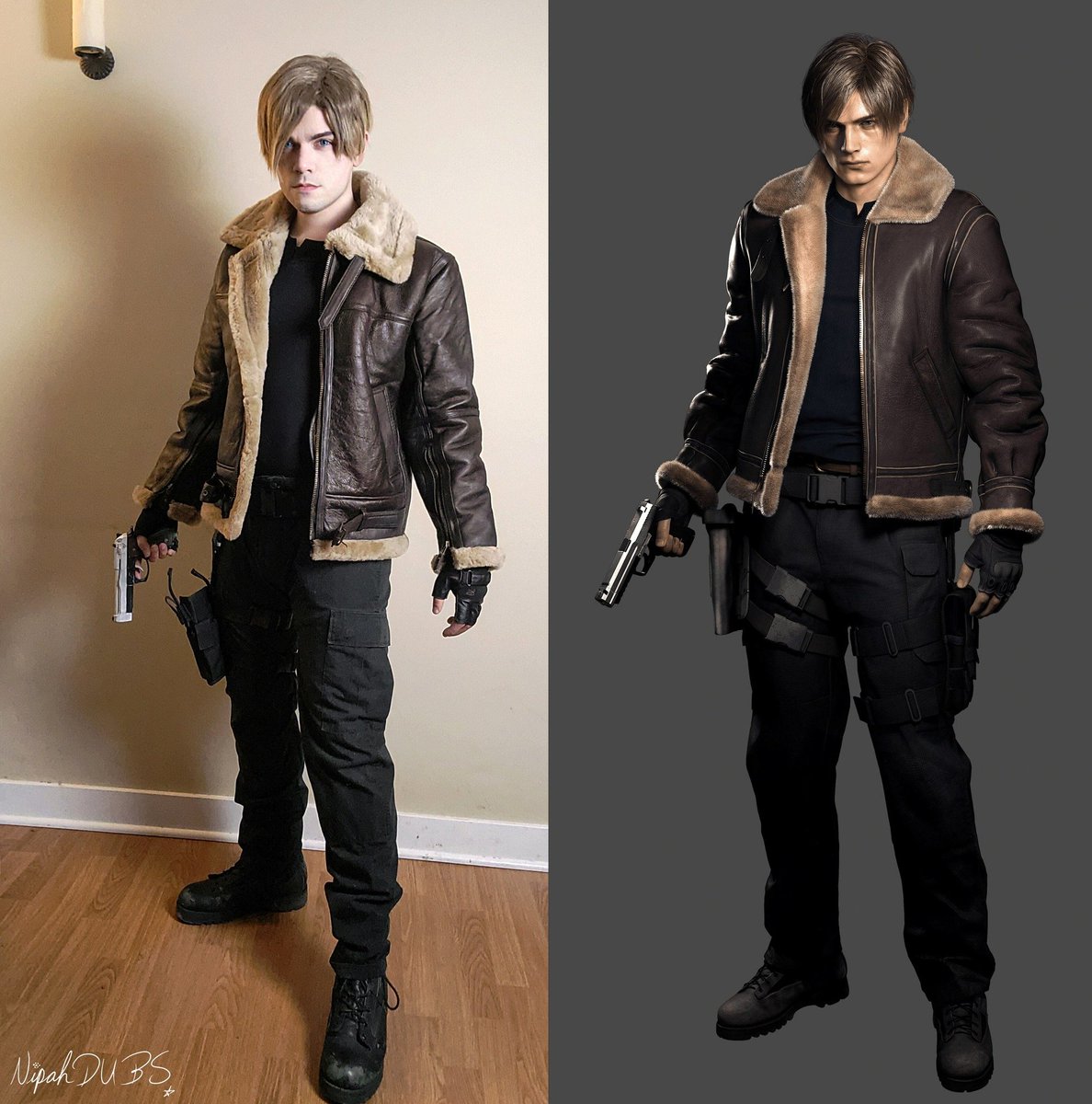 The Cosplayer ➡️ The Character

Leon S. Kennedy - RE4 Remake
