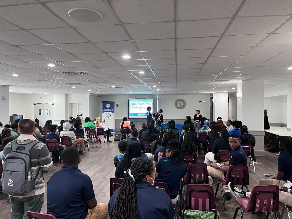 CornerstoneofDC's tweet photo. Decision Day is a national celebration for the Class of 2023 to announce their college plans. Earlier this month, all K-12 students attended our first-ever, Cornerstone Decision Day. We couldn’t be prouder of these seniors! https://t.co/BXefGH1AVV
