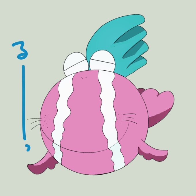 感情が爆発してるのでマナトット描いて落ち着きを取り戻す 