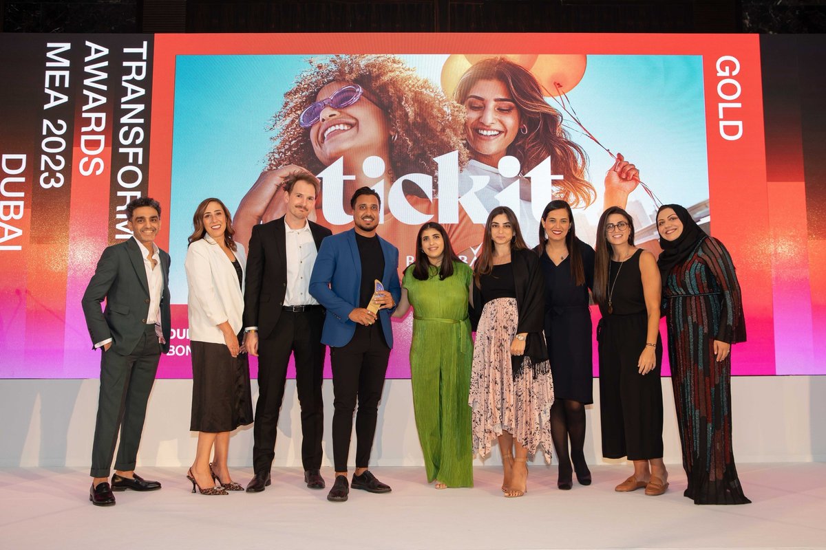 dubaiholding's tweet image. 🏆 We are thrilled to announce that our first-of-its-kind effortless, instant rewards programme, Tickit, has been recognised at the Transform Awards Asia 2023, winning four awards!
@TransformSays
#DubaiHolding #ThisIsDubaiHolding #LoyaltyProgramme #TickitRewards #Human