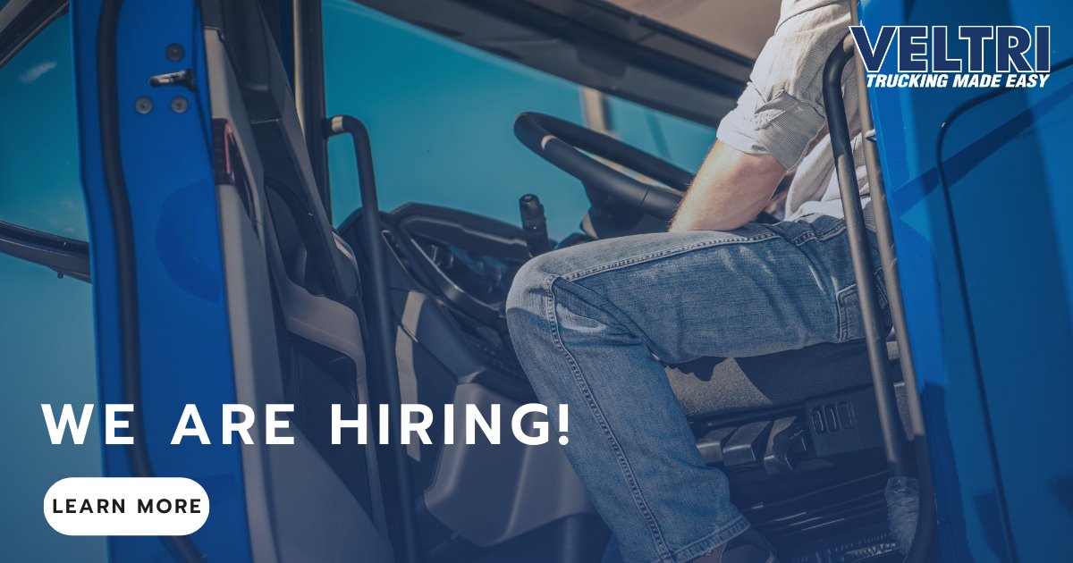#Veltri is a great place to work for competitive pay, comprehensive #benefits, and advancement opportunities at a stable, family-owned transportation company. Enjoy home time every night, flexible loading options, safety bonuses + more. Join our team!

bit.ly/3HM5zOP