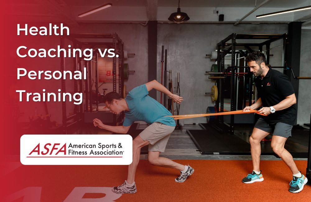 Health Coaching vs. Personal Training – What's the Difference? - #asfafitness #asfacertified #personaltrainer mailchi.mp/americansporta…