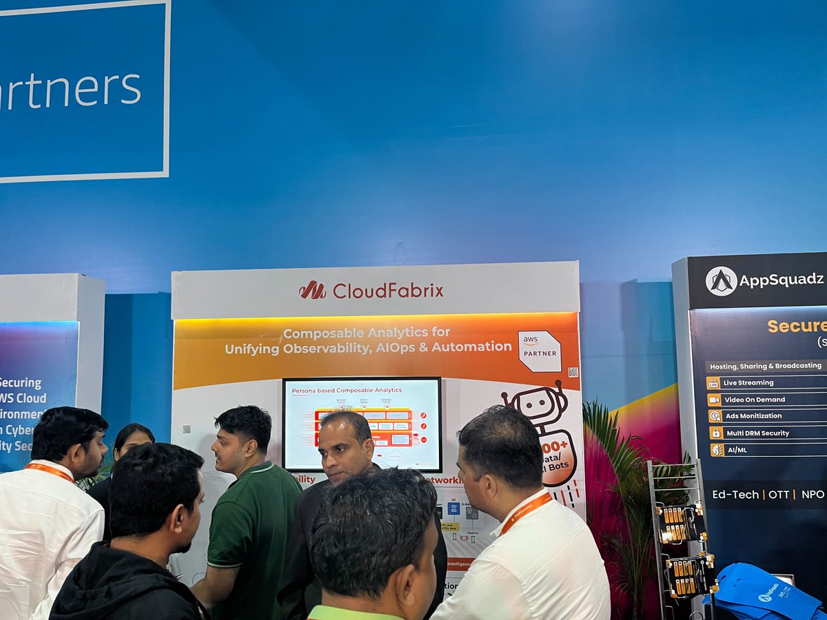 TheFabrixAI's tweet image. Relive the incredible #AWSSummitMumbai! From inspiring keynotes to engaging sessions, it was a celebration of cutting-edge tech and limitless possibilities. Here are some of our favorite pictures from the day! 

#Cloudfabrix #AWS #ThrowbackThursday #awssummit2023