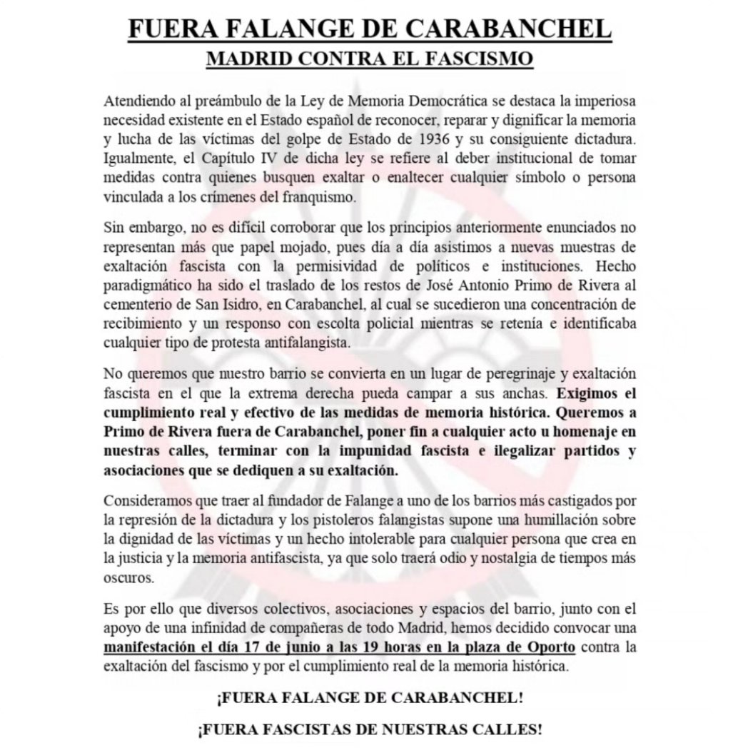 Carabanchel Antifa tweet media