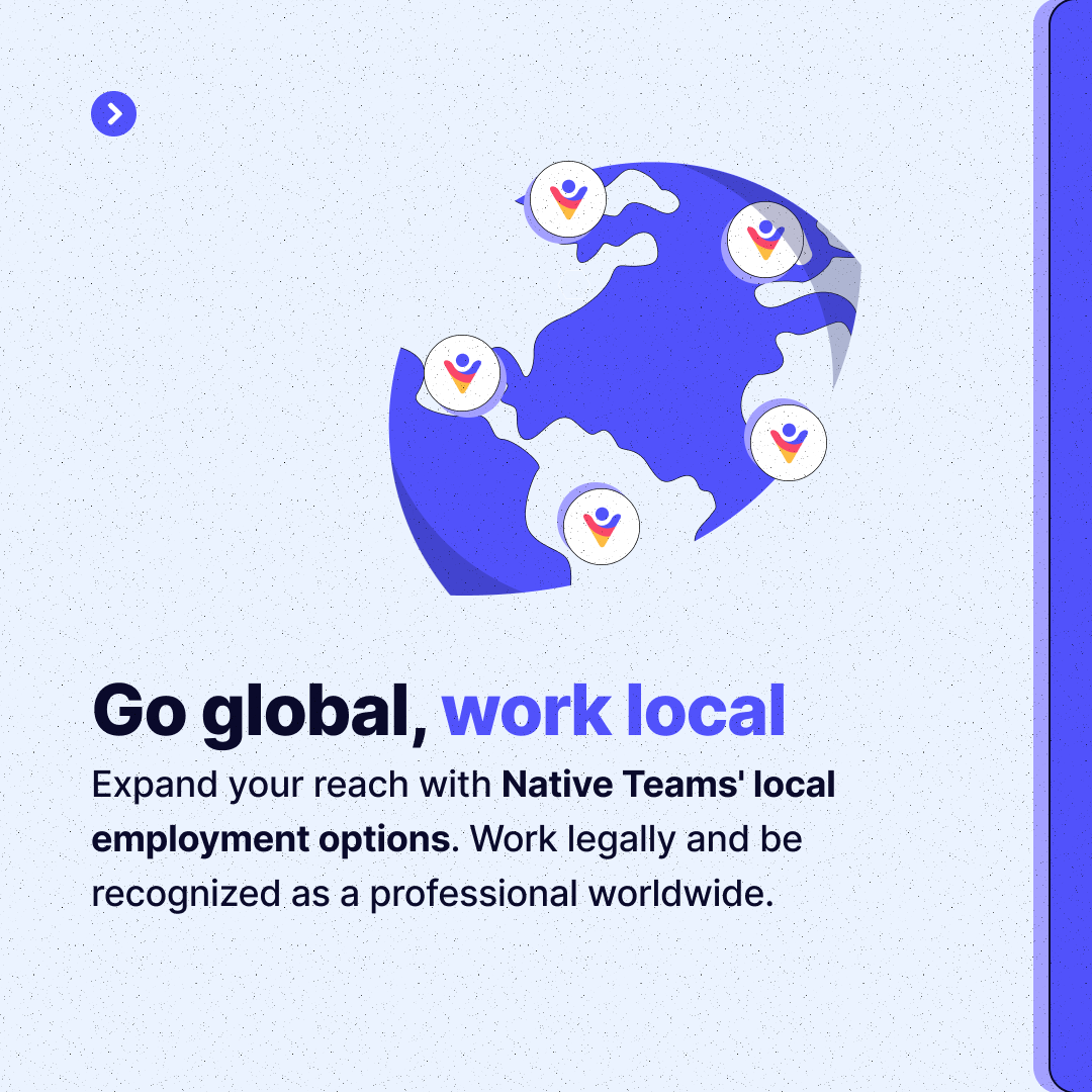 NativeTeams's tweet photo. Ready to level up your freelance game? π
Join Native Teams and take your career to new heights! π
Let's embark on this freelancing journey together and achieve greatness! π«
#FreelancerLife #NativeTeams #UnleashYourPotential https://t.co/iRR3YuXwsD