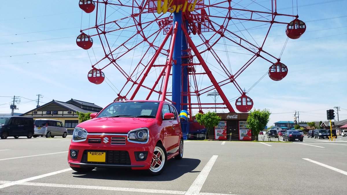 SASAKI96149285's tweet photo. でも今日、📸鶏号🐔結構撮ったんだよなぁ💦別にカスタムとか新たにしてねぇんですけど💦
#ALTOWORKS 
#洗車 https://t.co/Zjcw1FLK3Q