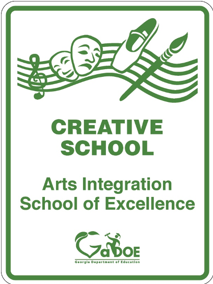 'Congratulations M.D. Roberts School of the Arts on receiving the GaDOE Creative School Arts Integration School of Excellence Award. #ArtsedGA @georgiadeptofed @CCPSupdates