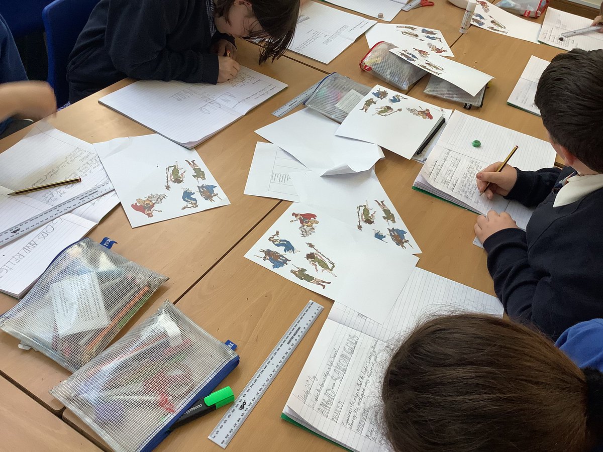 Miss Bouston (@nps5b) on Twitter photo ANGLO-SAXON GODS! Year 5 have loved our Topic of Anglo Saxons this half term. To finish the topic off the children created a double page spread identifying and describing their Gods and religious beliefs. β¨#npshistory ANGLO-SAXON GODS! Year 5 have loved our Topic of Anglo Saxons this half term. To finish the topic off the children created a double page spread identifying and describing their Gods and religious beliefs. β¨#npshistory