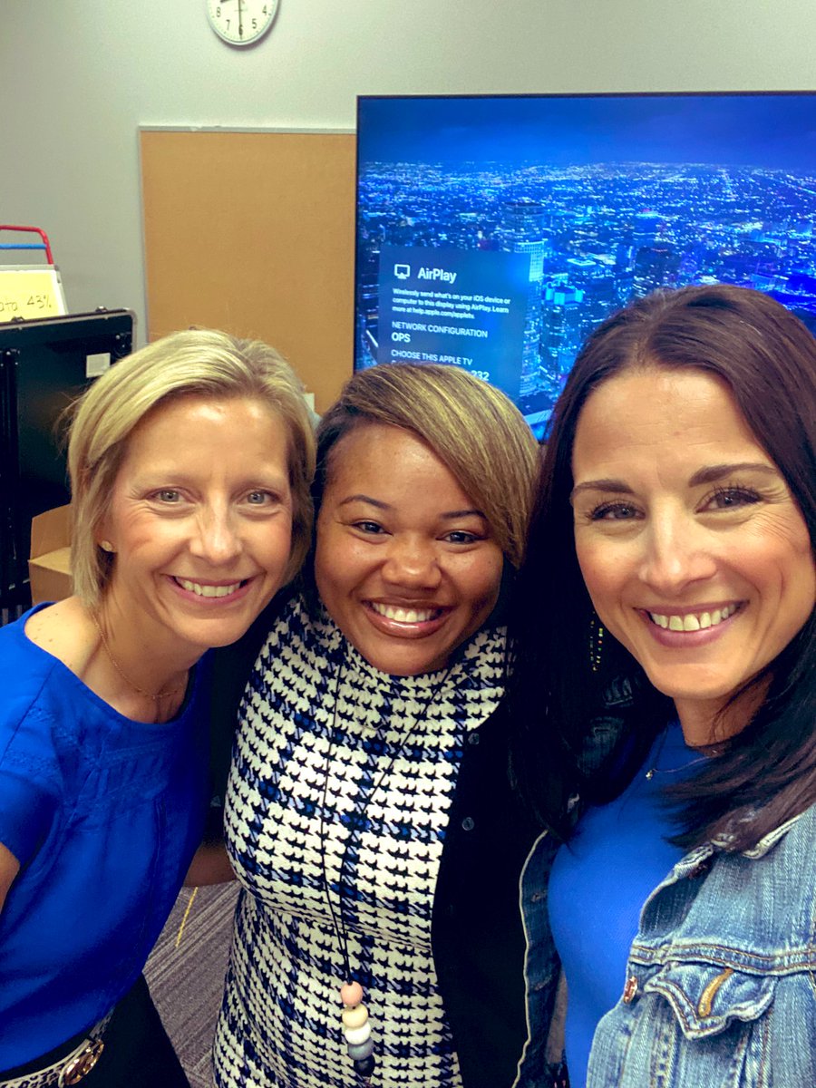When you LOVE working together, dressing alike is an added perk to your day 💙💙💙 I love the collaboration and hard work we have put in, and look forward to the years ahead! <a href="/OPS_Belvedere/">Belvedere Elementary</a> #opsproud  #bettertogether