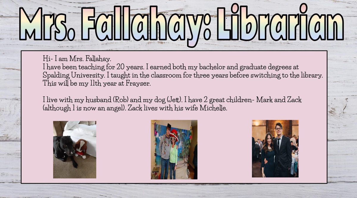 On this Thankful Thursday, Frayser Elementary's students and staff want to shout out how thankful we are for our Librarian, Mrs. Amy Fallahay! Please join us by giving her some love below! 🐯💚 #FrayserTigersROAR #WeAreJCPS #AISuccess #ThankfulThursday
