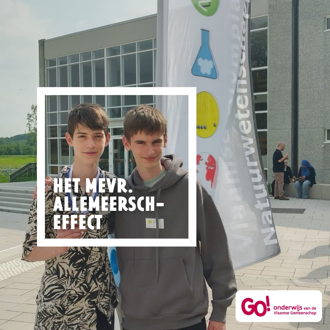 sgrSCOOP's tweet photo. Wat zijn we ongelooflijk trots op de prestaties van de broers Ognyanov uit @KATervuren. Ze behaalden afgelopen weekend allebei goud tijdens de Vlaamse Olympiades voor Natuurwetenschappen! #fieroponsGO #GOeffect #GOschittert #VONW https://t.co/iWM8viX1K2