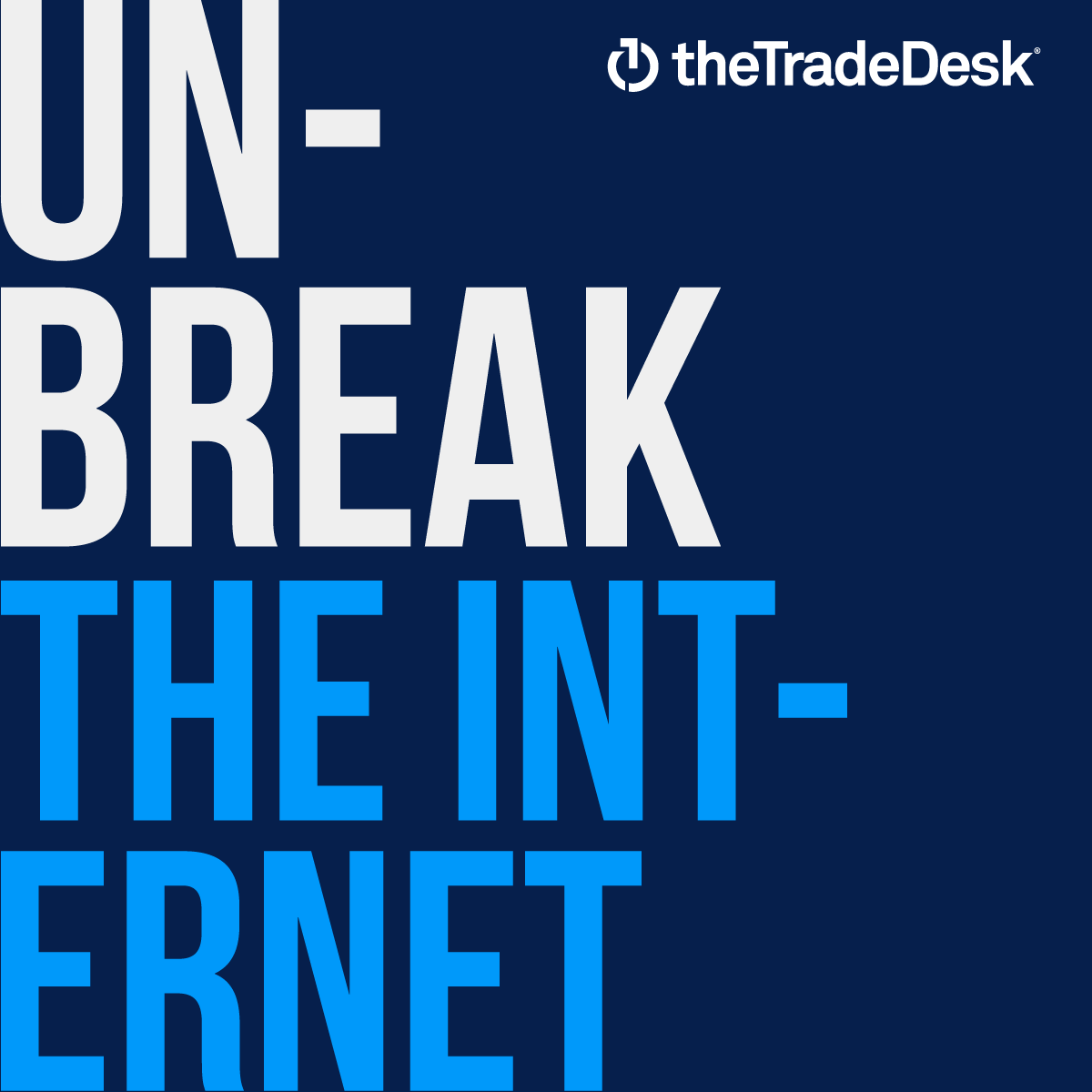 The internet doesn’t belong to a handful of Big Tech platforms. It belongs to all of us. So let’s unbreak the internet: bit.ly/42INGZ2