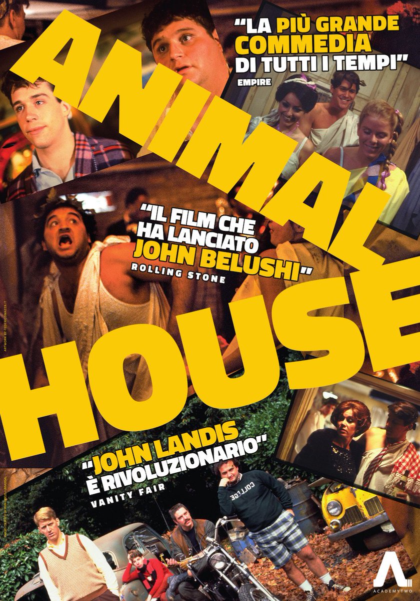 MYmovies.it (@mymovies) on Twitter photo Torna al cinema Animal House, il film culto di John Landis. Ecco il poster ufficiale in esclusiva. Dall'8 giugno al cinema e nelle arene estive, distribuito da Academy Two <a href="/AcademyTWO/">AcademyTWO</a> mymovies.it/film/1978/anim… Torna al cinema Animal House, il film culto di John Landis. Ecco il poster ufficiale in esclusiva. Dall'8 giugno al cinema e nelle arene estive, distribuito da Academy Two <a href="/AcademyTWO/">AcademyTWO</a> mymovies.it/film/1978/anim…