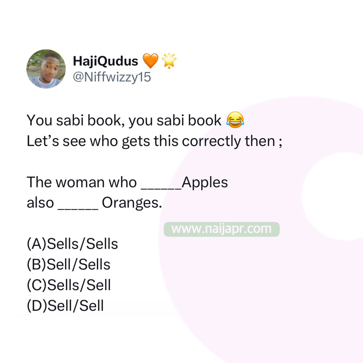 Naija tweet media