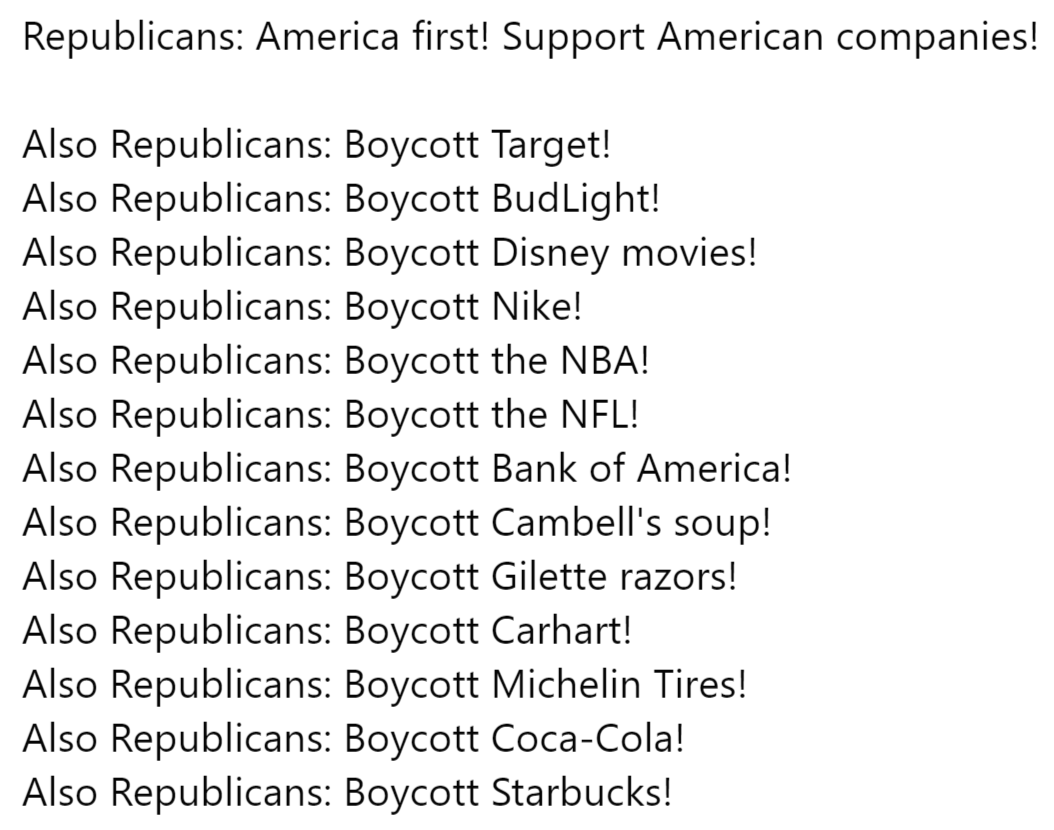 Republicans hate America. #RepublicansAreTheProblem