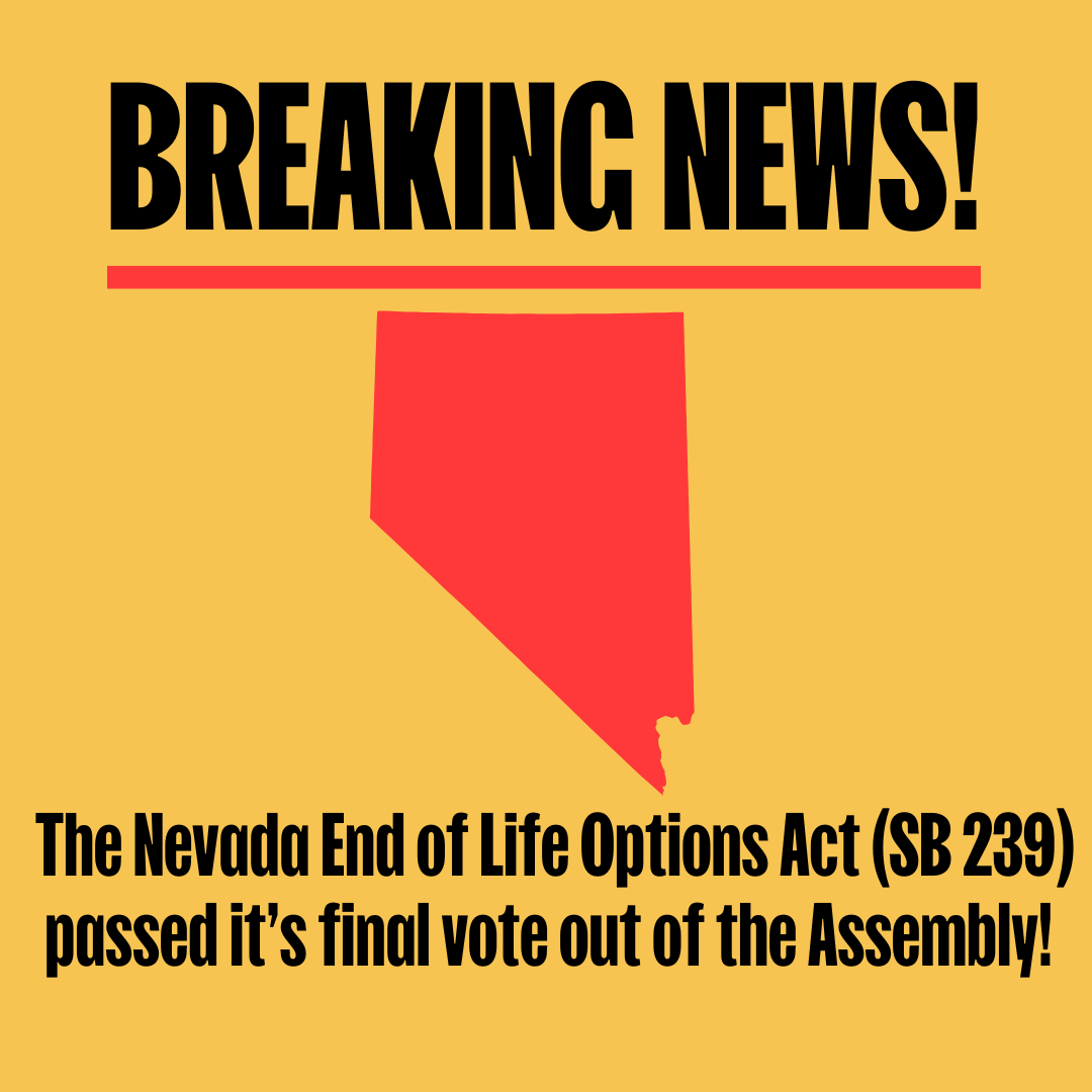 Death with Dignity on Twitter "BREAKING The Nevada End of Life