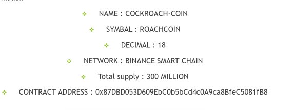 ArlandzP's tweet photo. Who's ready for Presale starting on July 1,2023, on pinksale and only 15% tokens are available for the sale first come first served based.

Remember, #ROACHCOIN has 300 Million Total Supply only🥰

Whitepaper: https://t.co/a21KTLGLF9

Lets Go #Roachcoin #Cockroach_coin 
#Memecoin https://t.co/sSeCQivo3U
