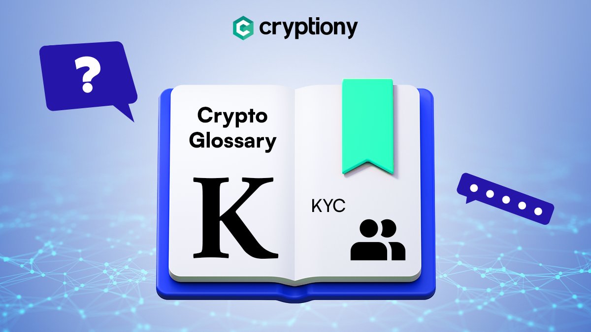 ☝️ KYC: Know Your Customer. It is a check for verifying the identity of users of financial services. Currently, KYC is mostly only used by centralised #cryptocurrency companies, but some decentralised protocols have started working on KYC solutions to meet regulations.