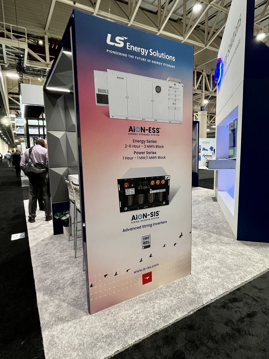 LSEnergy_'s tweet image. It’s our final day in NOLA at #CLEANPOWER2023, but it’s not too late to visit our all-new booth at 2315 and chat with our team in one of the speaking pods!