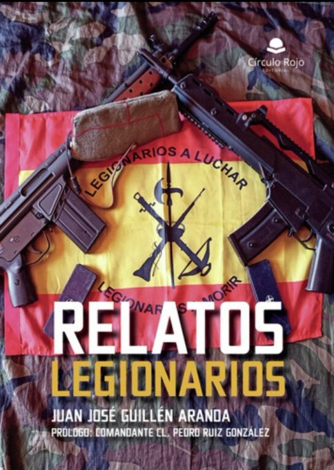 Hoy, 25 de mayo a las 18:00 horas, tendrá lugar la presentación del libro 'Relatos legionarios' en la sede de @Edicirculorojo de #Aguadulce -pedanía perteneciente al municipio de #RoquetasDeMar-, antología realizada por el escritor Juan José Guillén.
cope.es/actualidad/esp…
