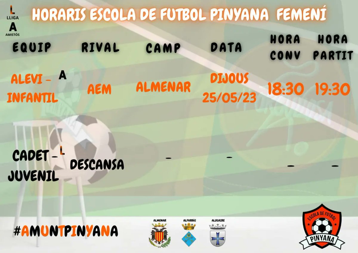 EscolaFutbol Pinyana tweet media