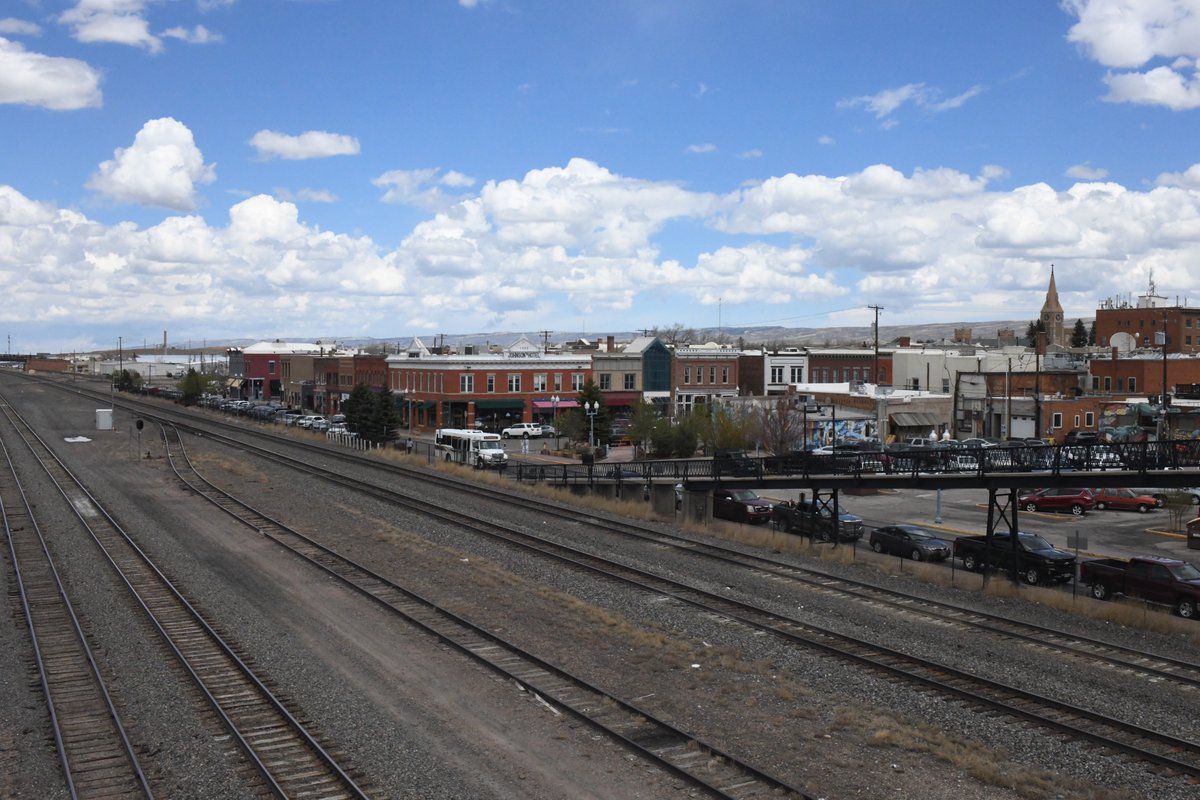 Union Pacific Railyard in Laramie, WY