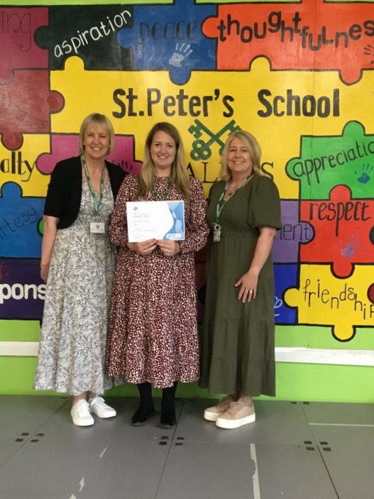 vbezone's tweet image. Congratulations to St Peter’s Primary School in Croydon on their VbE Quality Mark award. 

Our assessor commented that: “The children’s behaviour is exemplary as a result of the strong role modelling of values-based education"

#vbezone #ValuesBasedEducation #valueseducation