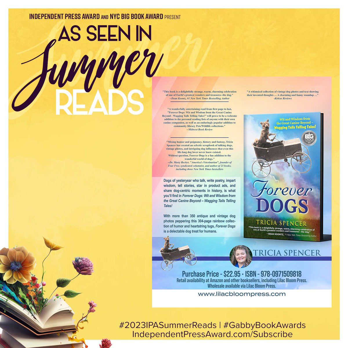 Headed out this #weekend?, or just lying around the house?  Pick up a copy of #2023IPASummerReads  zinio.com/publisher/inde…  

#Summer #books
#2023SummerReads #2023IPA #GabbyBookAwards @KyomiOconnor @LeeWoodman5 @LenoreBorja @LeslieKainAuth1 @magpie0218 @MahayanaIDugast…