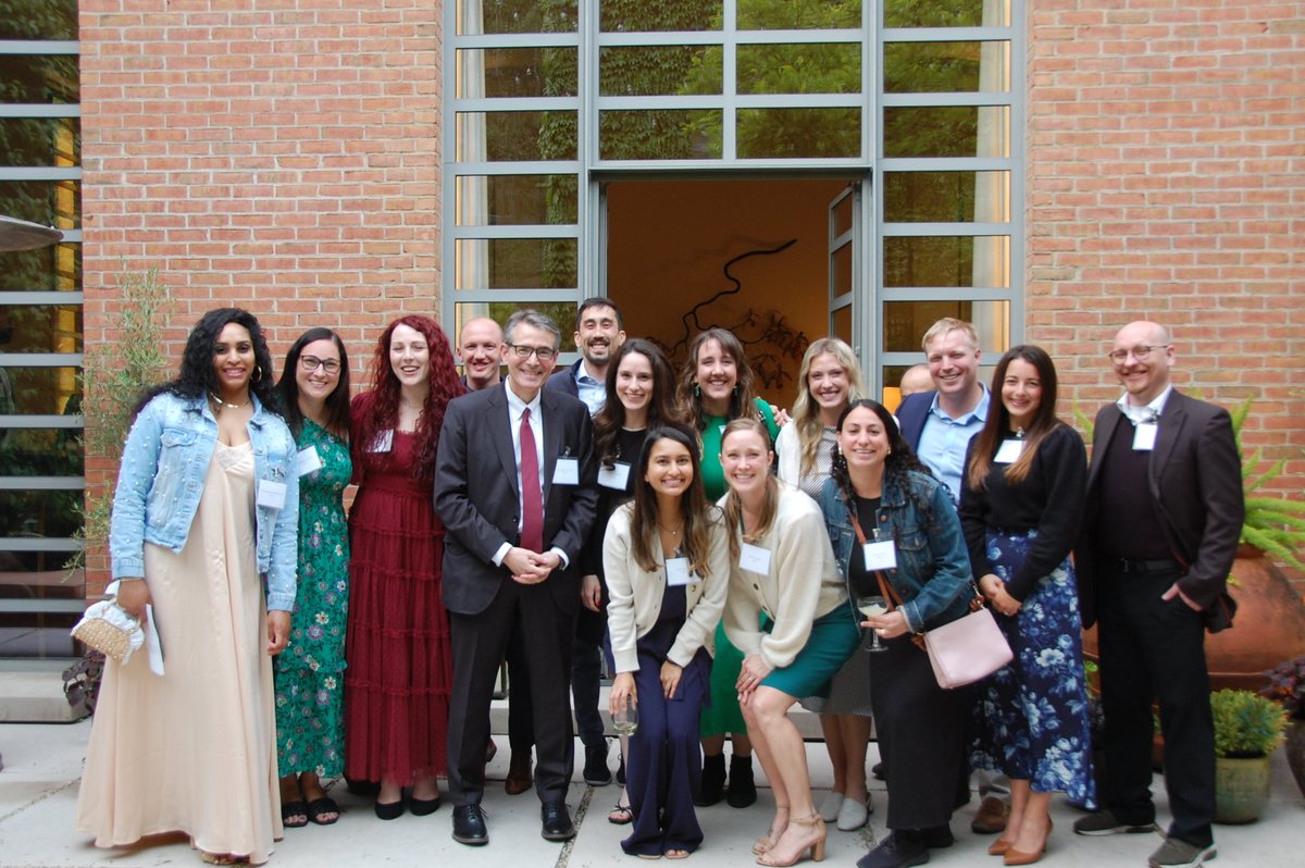 Last night we said congratulations and goodbye to our 2022-2023 fellows. What an amazing year and a great group. Round of applause!