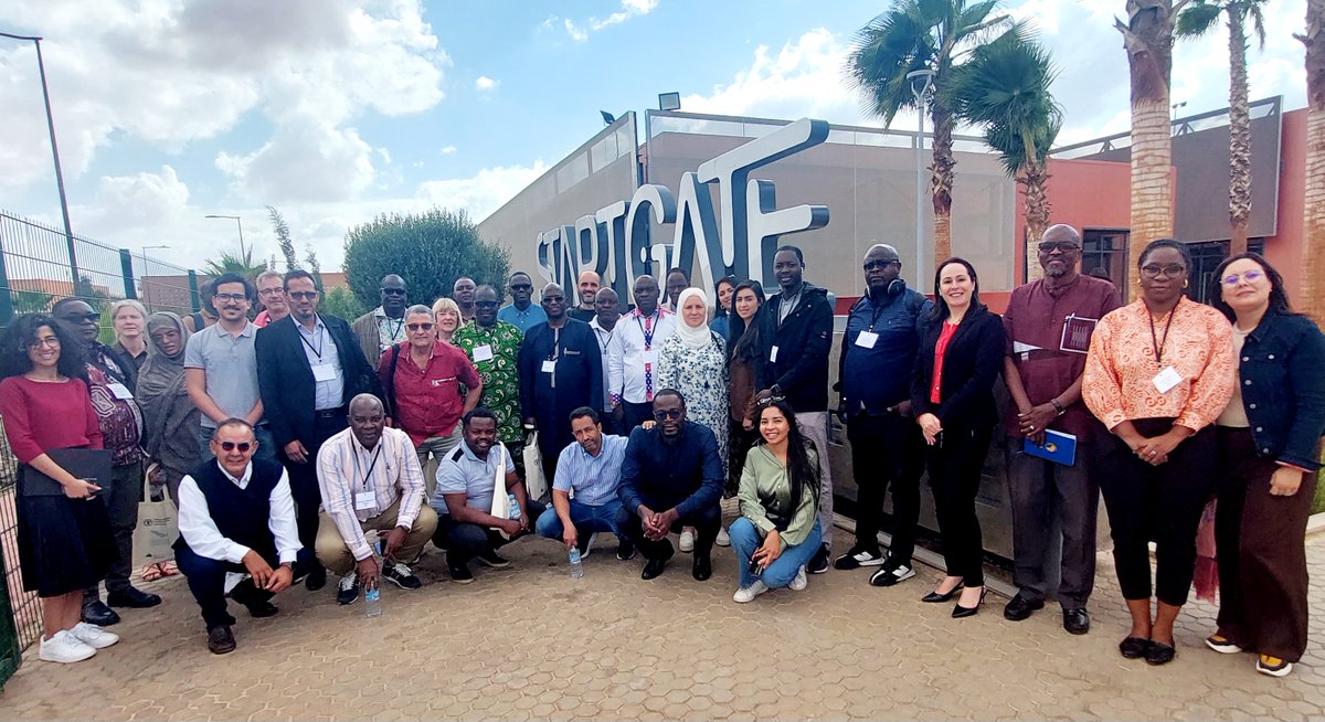 Sinead Lonergan, Women in Business Manager @Entirl, represents @SFS_Ireland at Consultation Workshop on Project Formulation for Building Ecosystem of #Agribusiness ESOs in Francophone African countries, held @UM6P_officiel this week. @FAOAfrica @the_agripreneur @_AfricanUnion