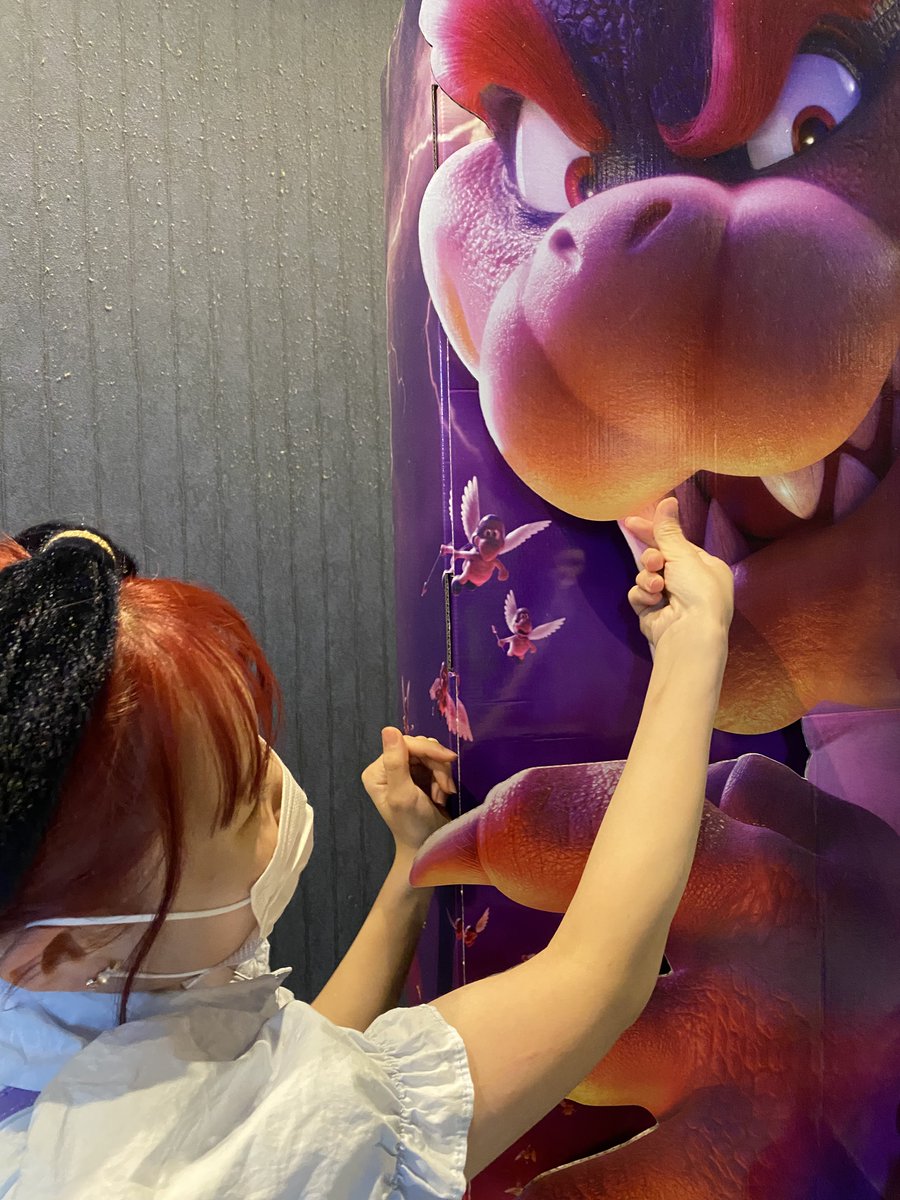 メンバーから激推しされていよいよゆかりさんと観に行ってきました🍄滑り込み!!

映画の至る所に｢これ知ってる！｣が詰め込まれてて最高だったほんとに、、基本ずっとゆかりと笑ってた😌🙌🏻