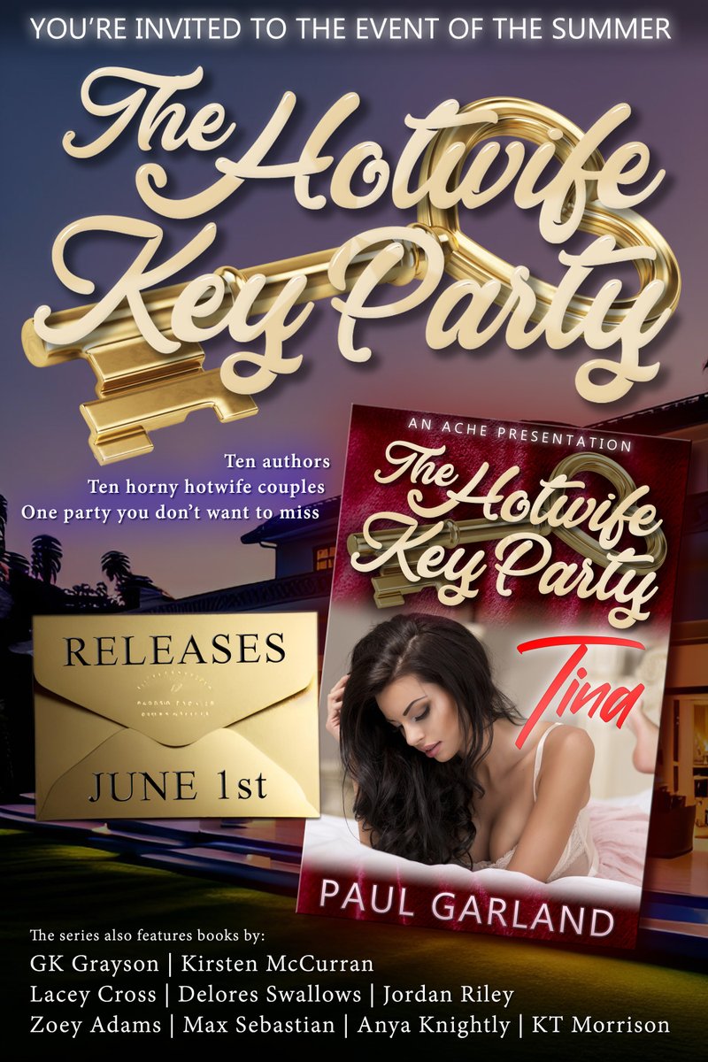EroticaPaul's tweet photo. Less than a week to go! Have you got your preorder in?
#thehotwifekeyparty #ACHE #authorcollab #hotwife
https://t.co/dgpQkFXm39 https://t.co/HjzFMbQZ6b