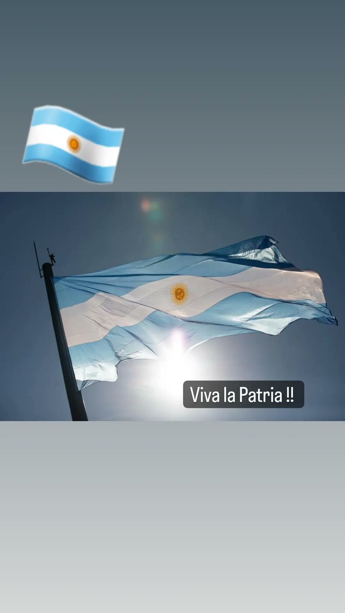 RamiroNichea's tweet photo. Viva la Patria carajo !!! 🇦🇷
#25DeMayoDe1810 
#Argentina https://t.co/Q3HQb71vqs