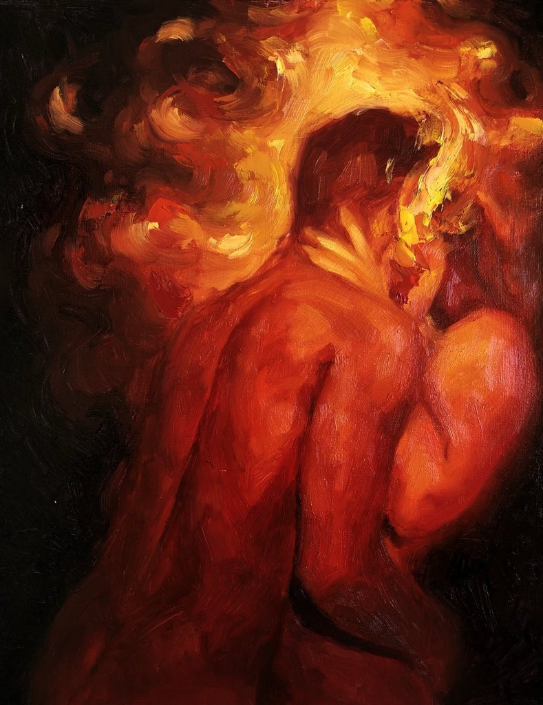 "But I'm still burning in your flames."