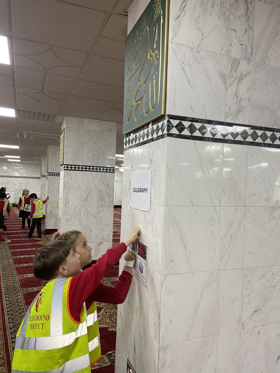 Year 2 enjoyed an educational trip to the local mosque where they gained an insight into Islam as part of their RE curriculum. They had an interactive session involving various tasks and activities, including a very engaging short film.
