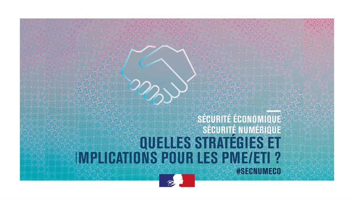 Colloque de sensibilisation à la sécurité économique et numérique #SecNumEco.
📌le 15 juin de 8h30 à 17h00 à Auxerre.

Pour en savoir plus et vous inscrire👇 
cci89.fr/votre-cci/agen…