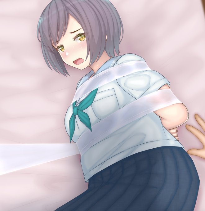 CG集の差分作ってるけどこれ透明テープに見える…? 