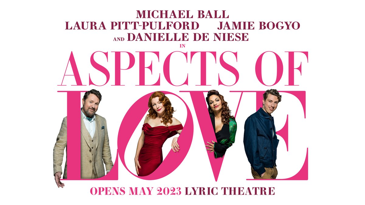 It’s @Aspectsoflove press night this evening at @NimaxLyric Theatre! Starring our brilliant clients Michael Ball (@mrmichaelball), Danielle de Niese (@Danielledeniese), and Vinny Coyle (@coylepal)!