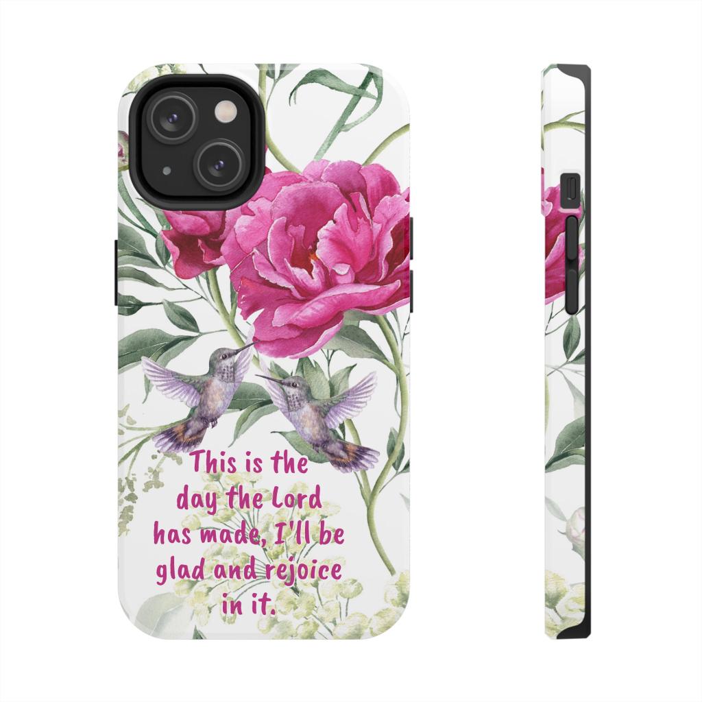 Day the Lord has made #rejoice etsy.com/listing/148954… #Bible #faith #God #giftideas #Christian #Christianity #bibleverse #Bible #Phonecase #phonecases #iphone #iPhone14 #iPhone13 #giftforher #bibleverseoftheday