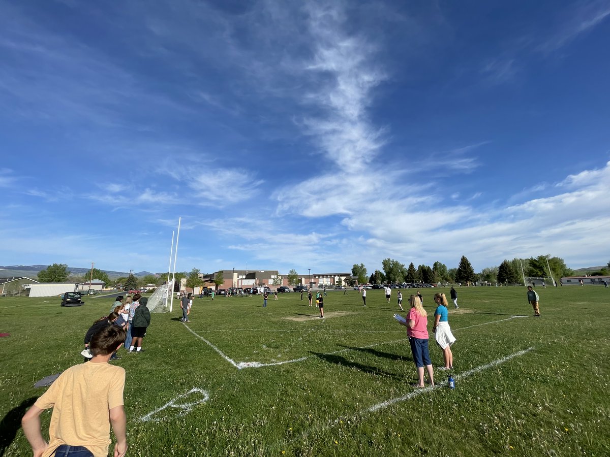 LMS_AP22's tweet photo. The annual LMS Kickball tournament is underway! Good luck Sabers. Have Fun!! https://t.co/2c44FWP3da