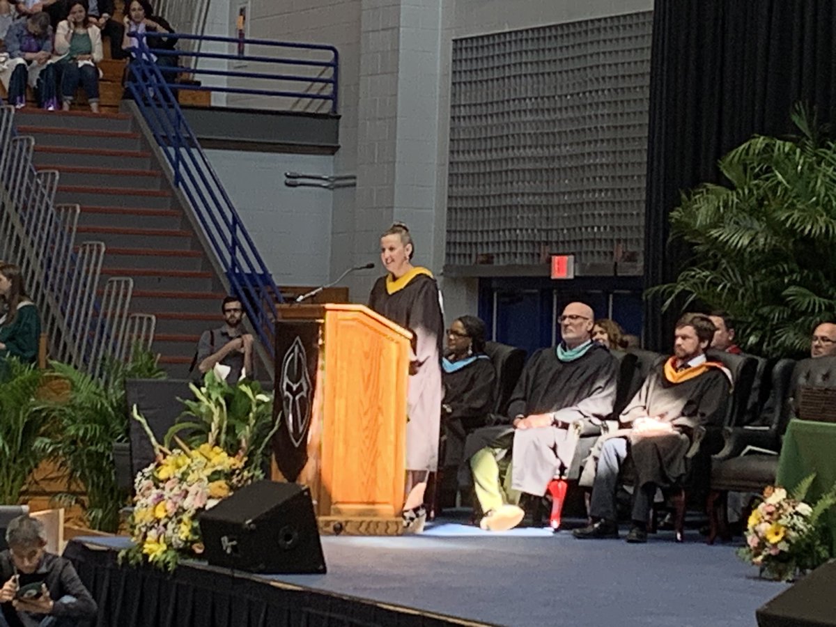 Tuscarora High School Principal Lisa Smith told graduating seniors, “You bring your true selves to the table and stand up for what you believe in….and if you don’t have a seat at the table, make a new table.”