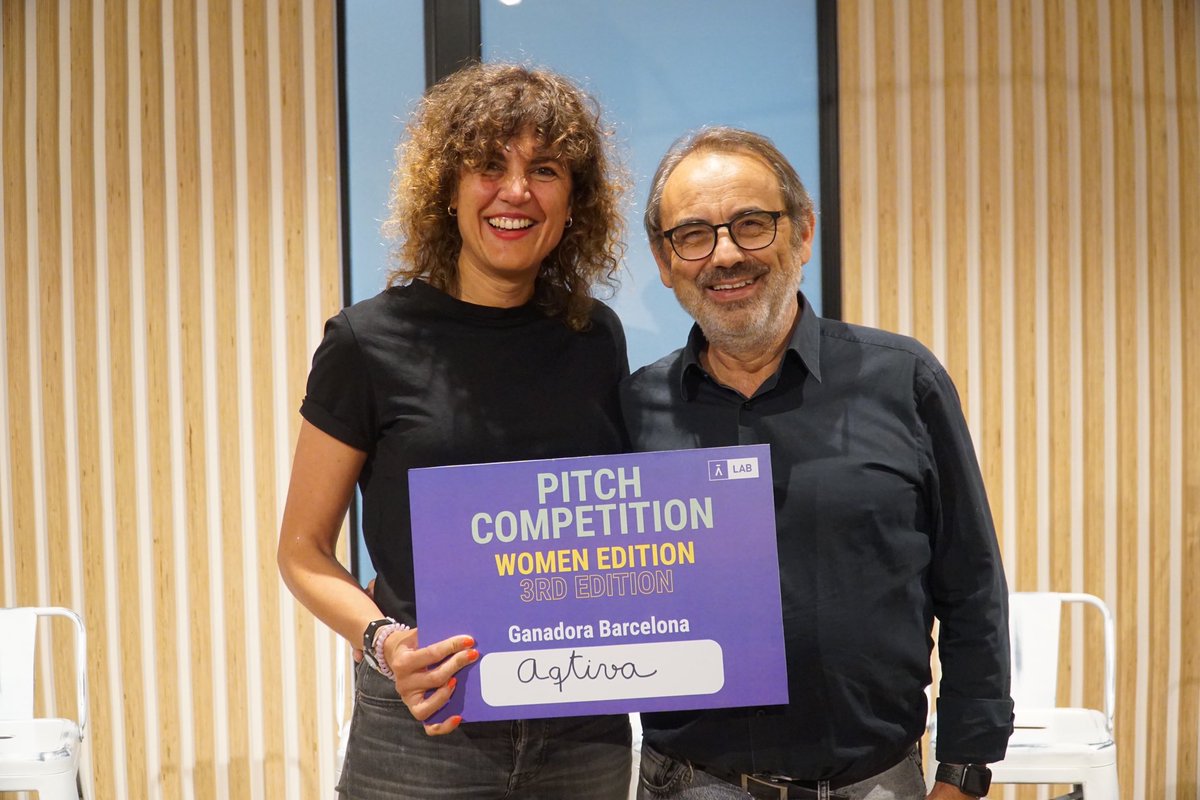 AticcoLab's tweet photo. Muchas felicidades a las dos ganadoras de la Pitch Competition BCN, Aqtiva y FlamAid 🚀

Felicidades a las finalistas y sus proyectazos, Athos, Miistico, @EscapeUpES, @mylexy_co, DuckWalk, @BestHalalTrip 🫶 https://t.co/LsWb1k2iMY