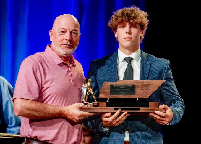 Congratulations @TValincius #MrBaseball #WeAreBaylor