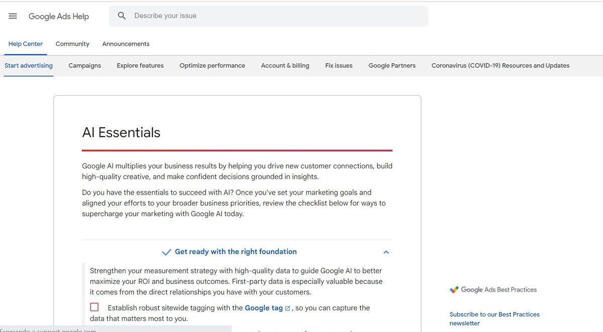 StyleDLC's tweet image. #gml2023 Google AI Essentials
&amp;gt; support.google.com/google-ads/ans…