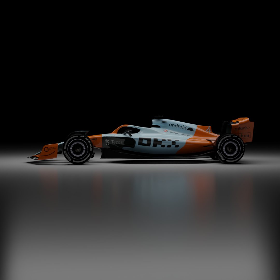 ragstrokes_'s tweet photo. @McLarenF1 I did this concept Marlboro x Gulf livery a couple of months ago and close enough I think ;) @McLarenF1
 https://t.co/JbMmcAfoP6 https://t.co/qbXOaz5Hym