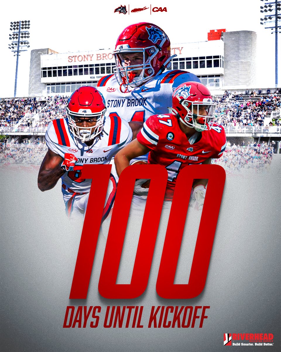 1⃣0⃣0⃣ days until 🏈

🗓️ bit.ly/3wwIaeQ
🎟️ bit.ly/3wITmF9

🌊🐺 x #HOWL